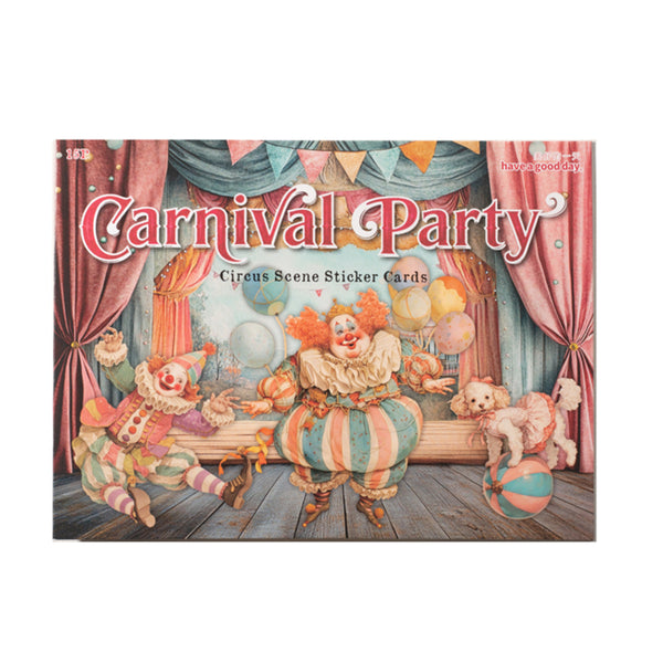 Poppy Crafts Carnival Party Sticker Kit - Dream Stage