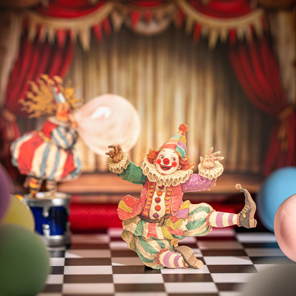 Poppy Crafts Carnival Party Sticker Kit - Clown Party
