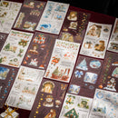 Poppy Crafts Christmas PET + Washi Paper Sticker Book - A Snowy Night and a Starry Dream