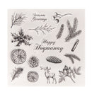 Poppy Crafts Clear Stamps - Happy Hogmanay