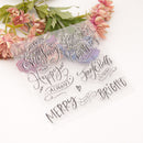 Poppy Crafts Clear Stamps - Merry & Bright