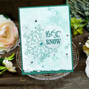 Poppy Crafts Clear Stamps - Snowflake Wishes