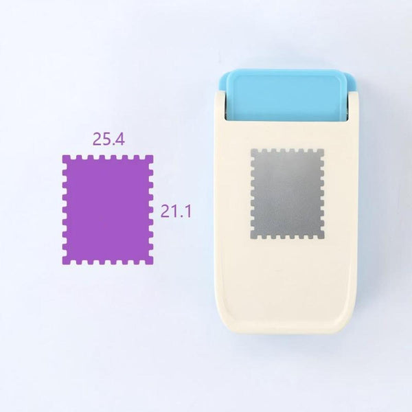 Measurement tool with digital display on a light blue background