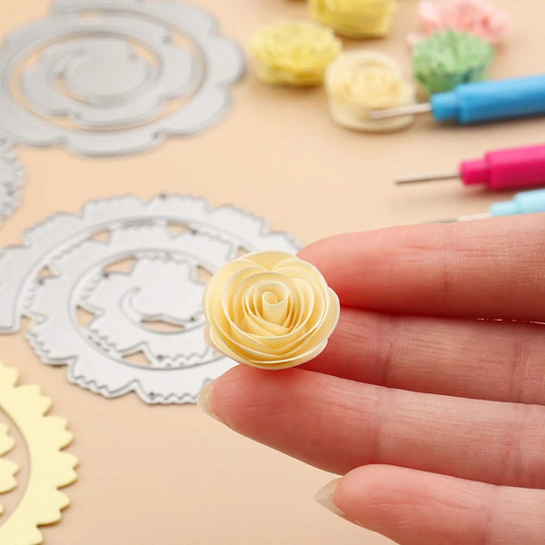 Poppy Crafts Cutting Dies #1098 - Paper Flowers #7