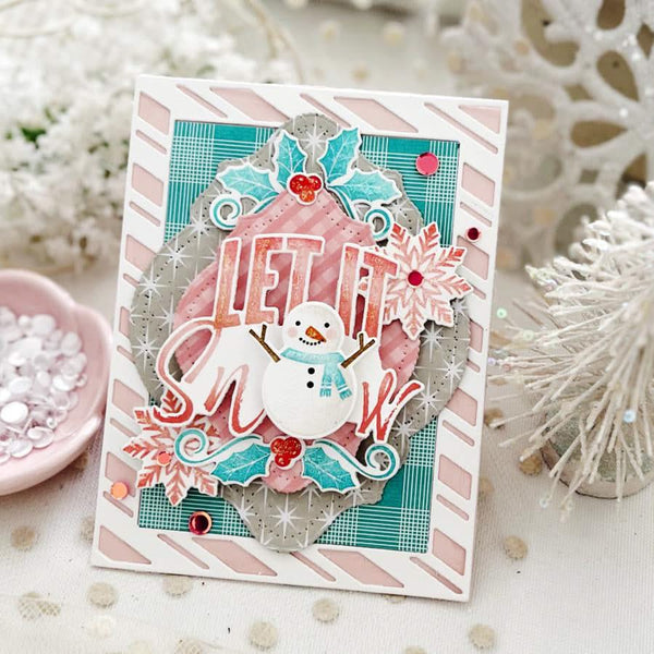 Poppy Crafts Cutting Dies #1070 - Nesting Dies - Art Deco Frames #9