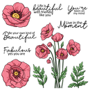 Poppy Crafts Cutting Dies & Stamp Set