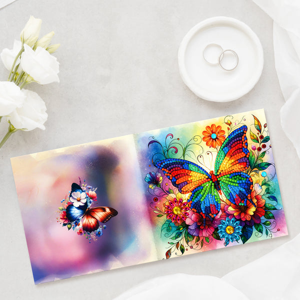 Poppy Crafts Diamond Art Greeting Card Kit