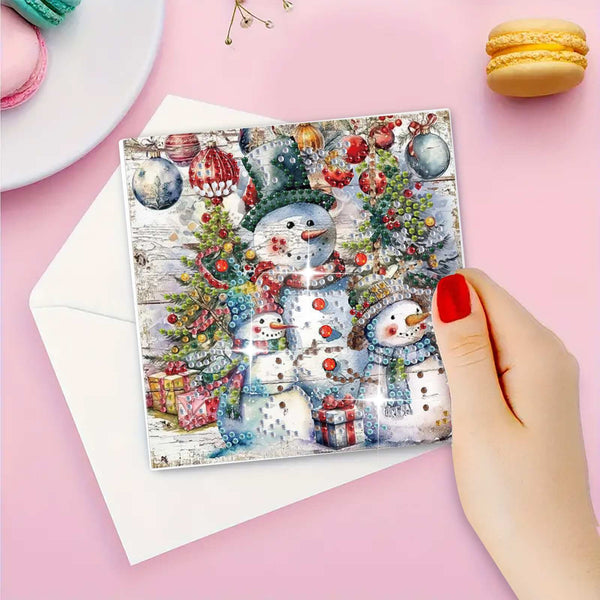 Poppy Crafts Diamond Art Greeting Card Kit
