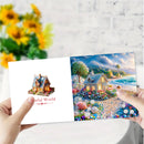Poppy Crafts Diamond Art Greeting Card Kit
