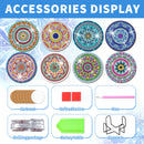 Poppy Crafts Diamond Coaster Kit #29 - Mandala #9*