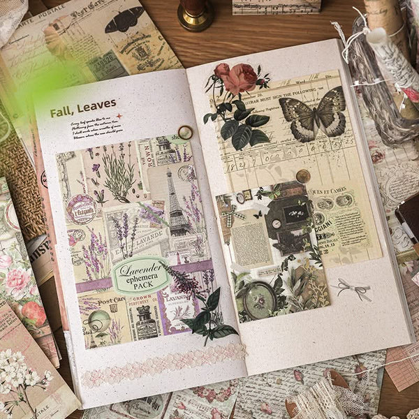 Poppy Crafts Past Stories Scrap Paper Pack - Old Times