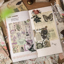 Poppy Crafts Past Stories Scrap Paper Pack - Purple Dream