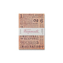 Poppy Crafts Vellum & Paper Fragments - Scientific Sketches
