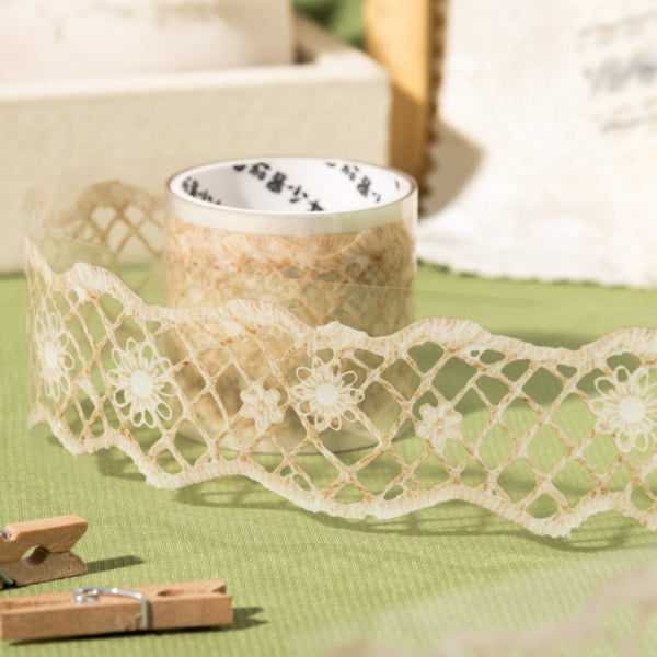 Poppy Crafts Whisper of Wicker Weaves PET Tape - Floral Mesh