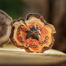 Poppy Crafts Wood Grain Fragments Sticker Kit - The Language of Logs