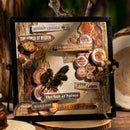 Poppy Crafts Wood Grain Fragments Sticker Kit - The Language of Logs