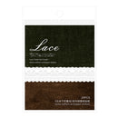 Poppy Craft Lace Frames Vellum Paper Stickers - Downy Mist