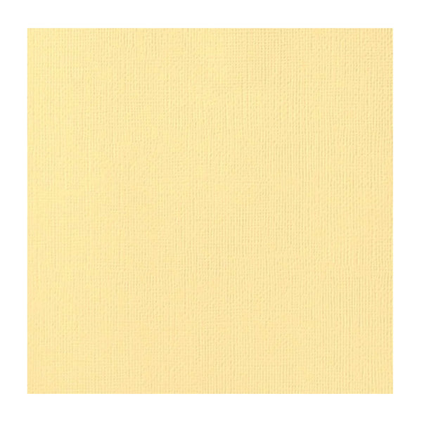 Solid light yellow color swatch on a white background