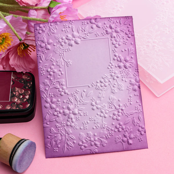 Poppy Crafts 3D Embossing Folder