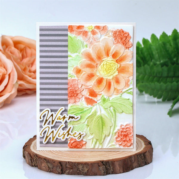 Poppy Crafts 3D Embossing Folder
