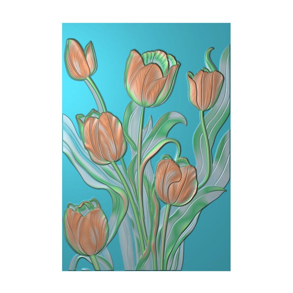 Poppy Crafts 3D Embossing Folder