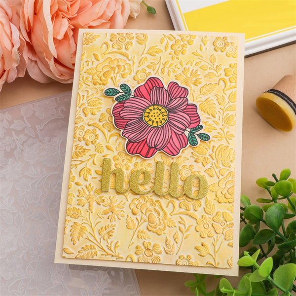 Poppy Crafts 3D Embossing Folder