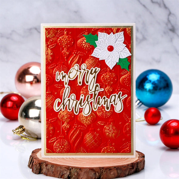 Poppy Crafts 3D Embossing Folder
