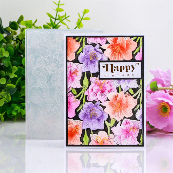 Poppy Crafts 3D Embossing Folder