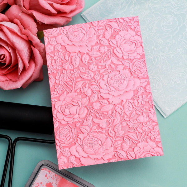 Poppy Crafts 3D Embossing Folder
