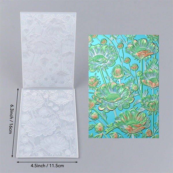 Poppy Crafts 3D Embossing Folder