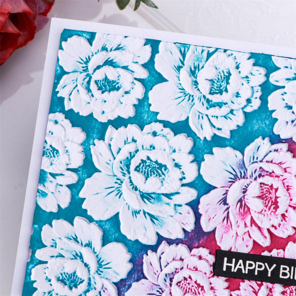 Poppy Crafts 3D Embossing Folder