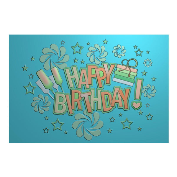 Poppy Crafts 3D Embossing Folder