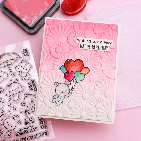Poppy Crafts 3D Embossing Folder