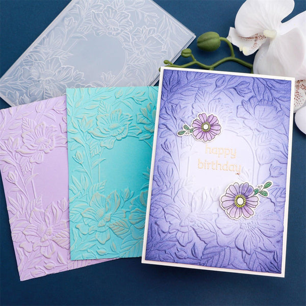 Poppy Crafts 3D Embossing Folder