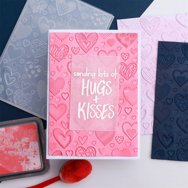 Poppy Crafts 3D Embossing Folder