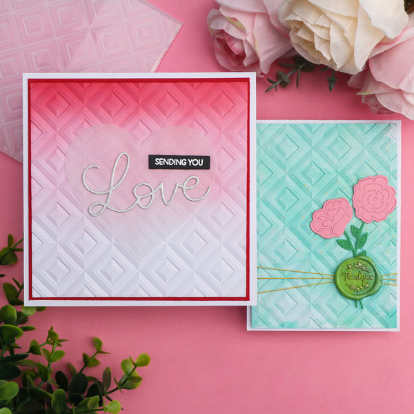 Poppy Crafts 3D Embossing Folder