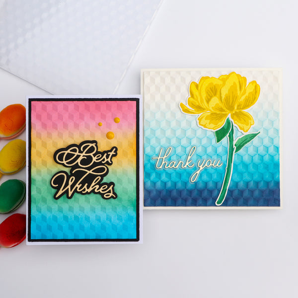 Poppy Crafts 3D Embossing Folder