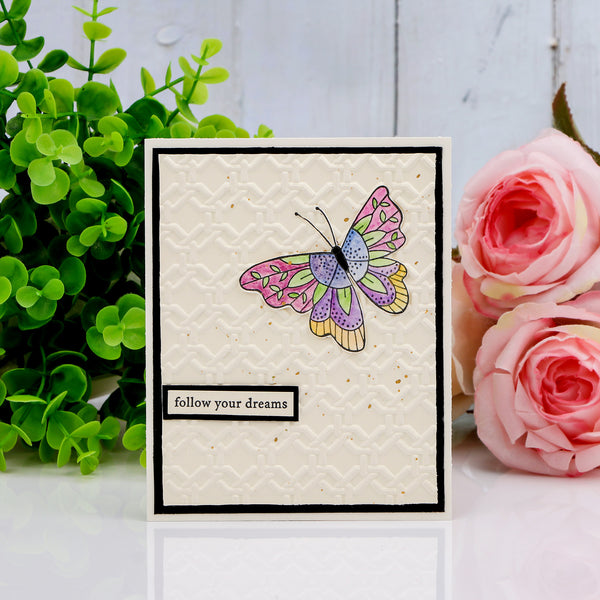 Poppy Crafts 3D Embossing Folder