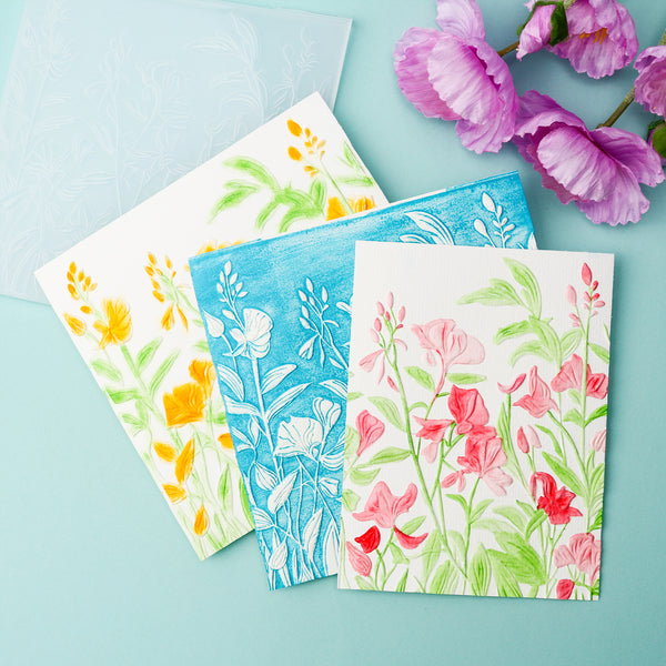 Poppy Crafts 3D Embossing Folder