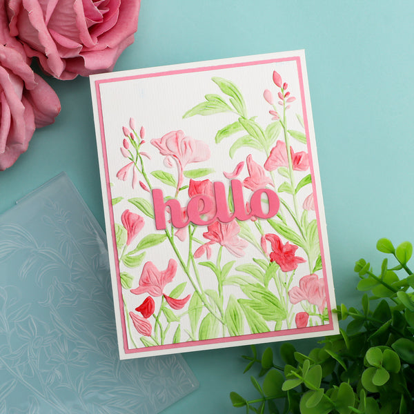 Poppy Crafts 3D Embossing Folder