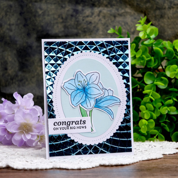 Poppy Crafts 3D Embossing Folder
