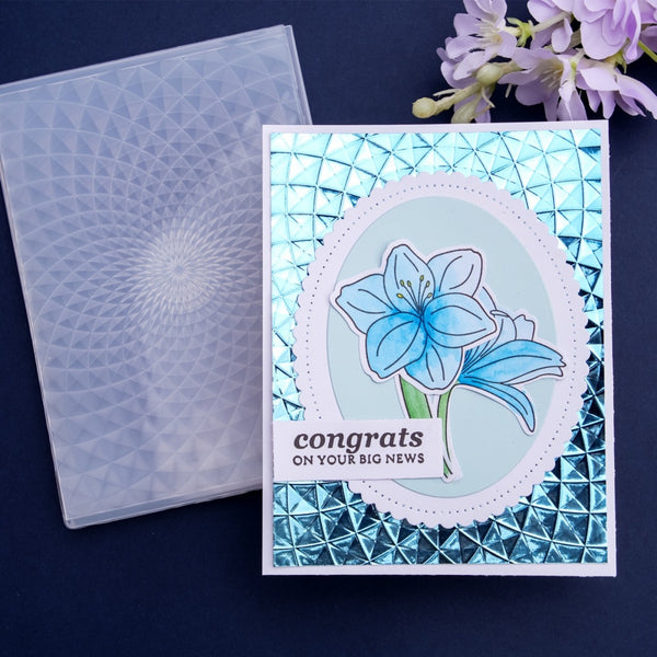 Poppy Crafts 3D Embossing Folder