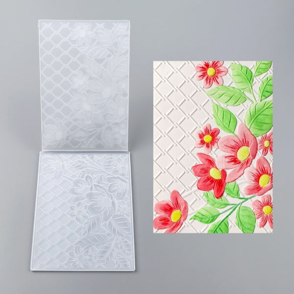 Poppy Crafts 3D Embossing Folder