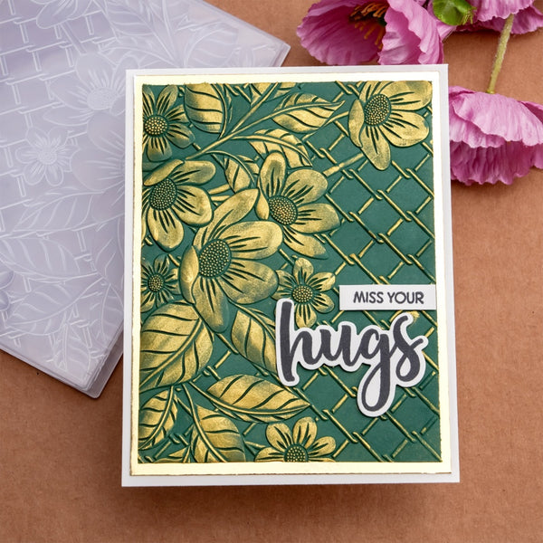 Poppy Crafts 3D Embossing Folder