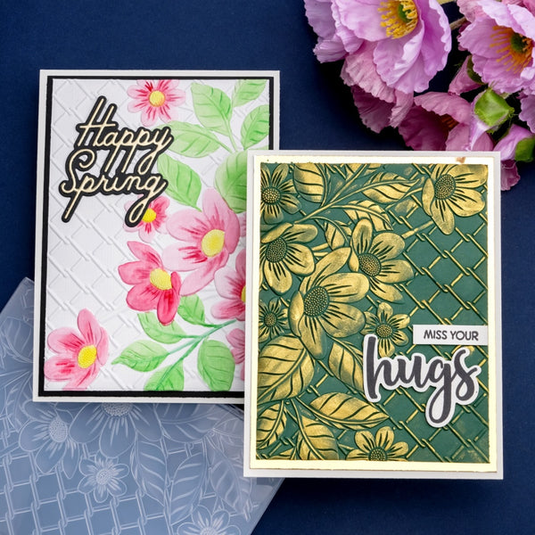 Poppy Crafts 3D Embossing Folder