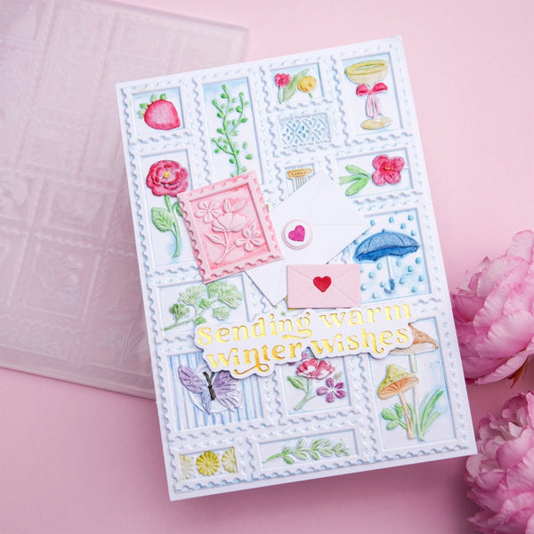 Poppy Crafts 3D Embossing Folder