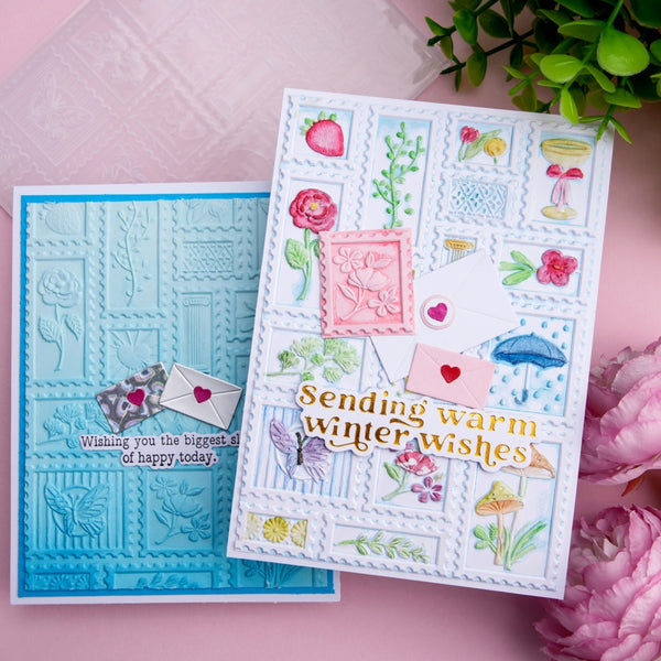 Poppy Crafts 3D Embossing Folder