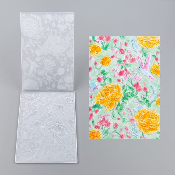 Poppy Crafts 3D Embossing Folder