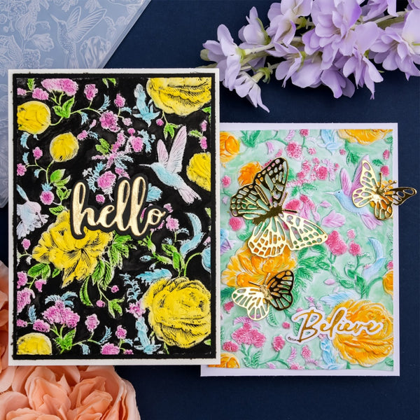 Poppy Crafts 3D Embossing Folder