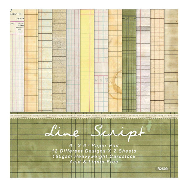 Poppy Crafts 6"x6" Paper Pack